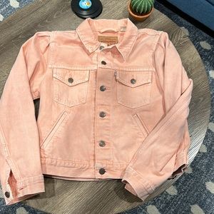 Retro Faded Distressed Levi’s Denim Jacket